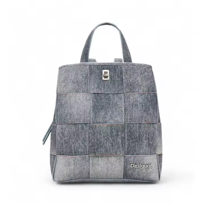 Desigual | Mujer | Mochila trenzada medianaazul - 1