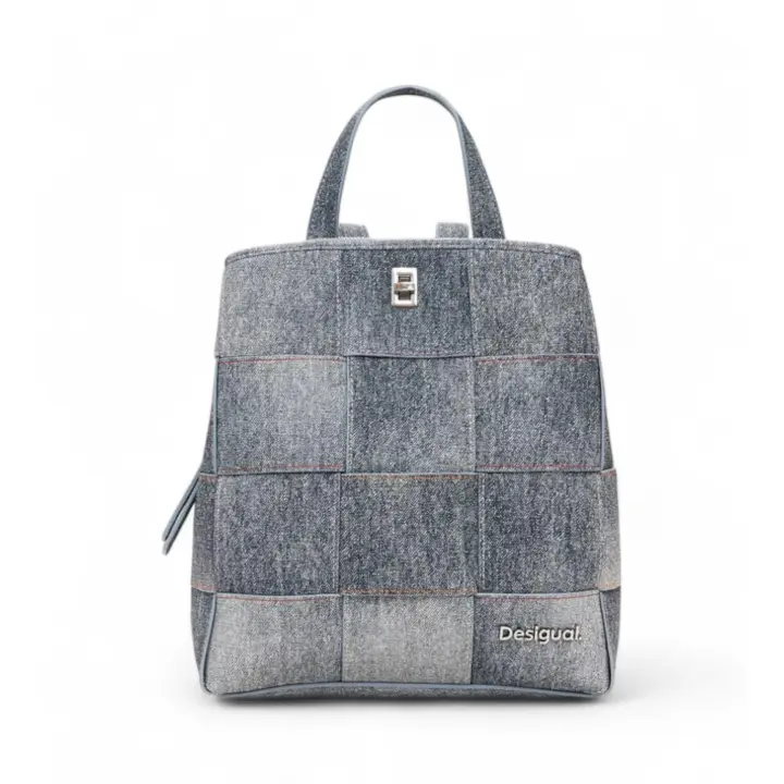 Desigual | Mujer | Mochila trenzada medianaazul - 1