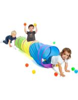 Molto Túnel con 25 Bolas – Juguete Interactivo y Educativo para Niños, Fomenta el Juego Activo y el Desarrollo Motor, Ideal para Interiores y Exteriores, Materiales Seguros y Duraderos, Fácil Montaje - details 0