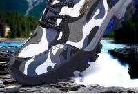 Zapatos De Senderismo Al Aire Libre 2024 Para Hombres Y Mujeres Corrida Por Caminos Camuflaje Invierno Deportivas Transpirables Antiguo Material De Suela De Goma Tela Elástica De La Piel Del Tobillo - details 1