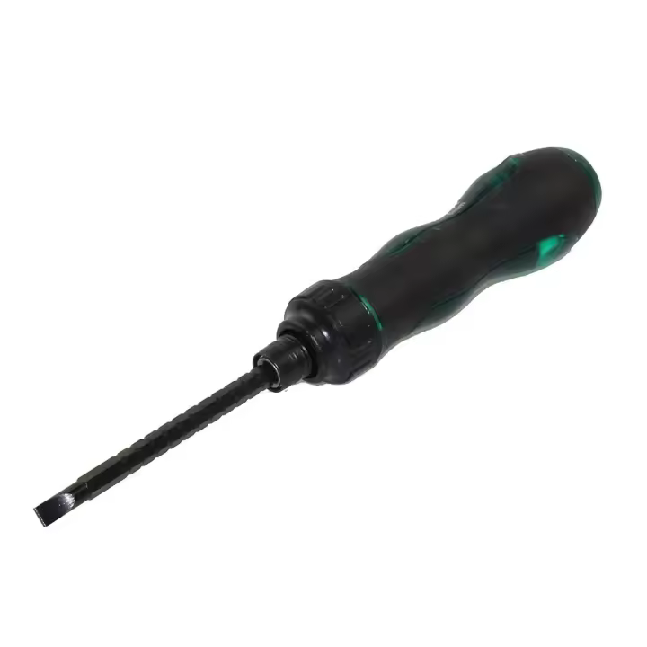Llave De Destornillador Doble Fin De Tipo Phillips Y Plano Multifuncional Microtech Herramienta Manual De Acero Al Carbono Con Mango - 1