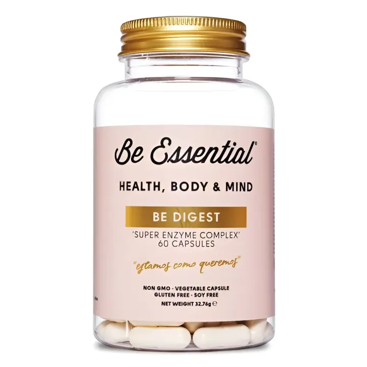 Be Essential BE DIGEST 60 Cápsulas - Complejo Alimenticio para una Digestión Saludable - 1