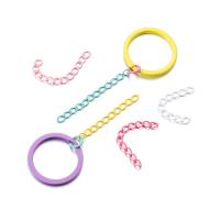 Cadena De Extensión Para Collares Y Pulseras Colores Variados 5 Cm 30-100 Piezas Para Fabricación De Joyería DIY Suministros De Metal De Aleación De Zinc - details 3