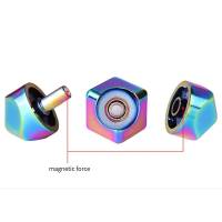 Spinner Cube Trucos para dedos Alivio del estrés y la ansiedad Finger Gyro Fidget Toy Niños Adultos Regalo-ES Colorido - details 2