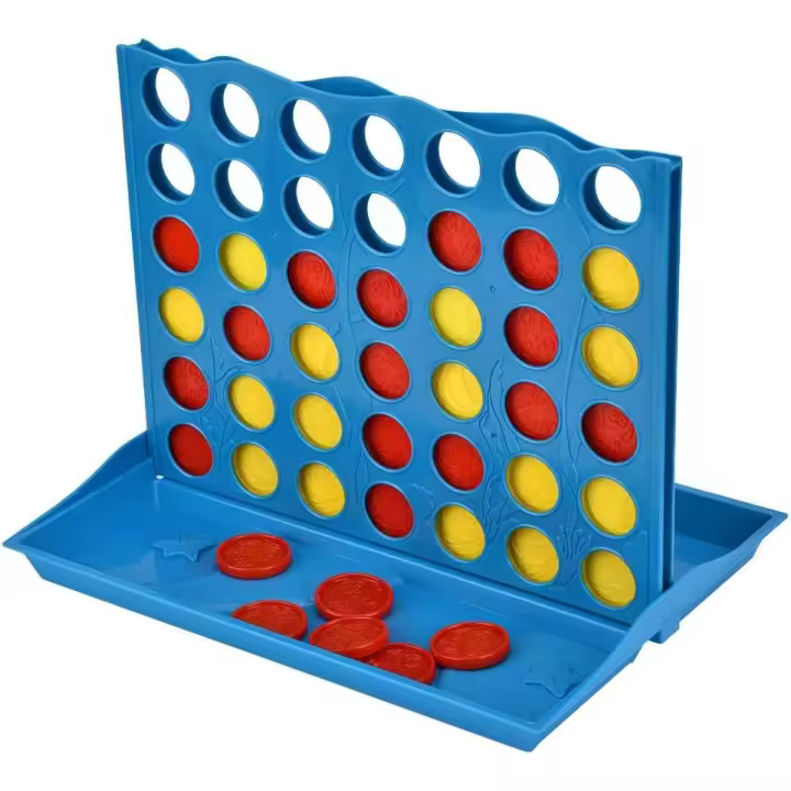 Juego de Mesa plegable Line Up 4, Clásico juego de Mesa de viaje, Educación temprana, juguetes Educativos, - 1