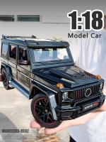 Nueva Modelo De Coche De Aleación Benz G800 a Escala 1:18 Con Sonido Y Luz Juguete De Retroceso Para Niños Decoración Colección Regalo SUV Todoterreno - details 0