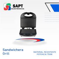 SAPT Sandwichera Eléctrica 750W – Placas con Corte Preciso – Diseño para Sándwiches Perfectos  y Grill– Fácil de Usar y Limpiar – Indicador Luminoso – Compacta y Segura para Cocina - details 0
