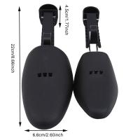 Pareja De Árboles De Zapatos Ajustables De Plástico Para Mujeres Y Hombres Negro Unisex Moda Formador Y Estirador De Calidad Superior - details 14