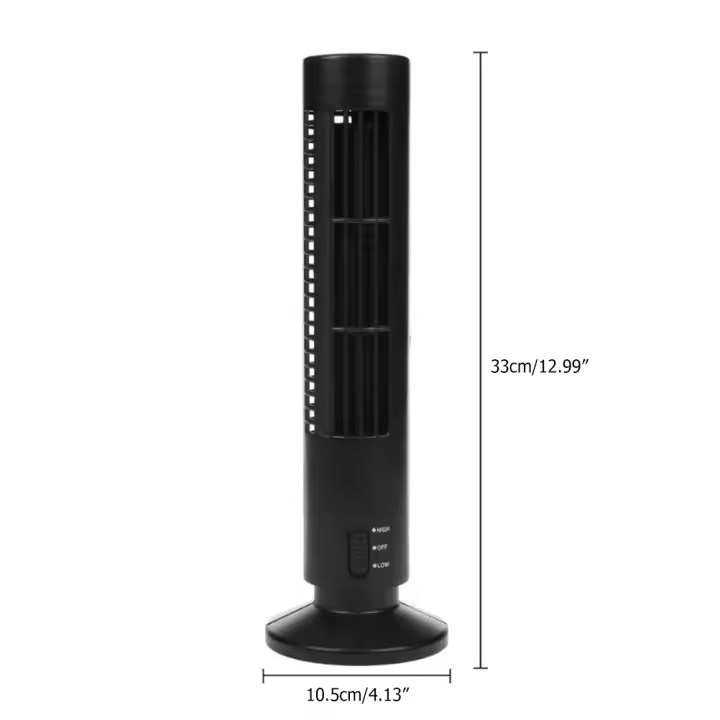 Ventilador de aire acondicionado de escritorio USB, Mini VENTILADOR DE Torre de refrigeración para el hogar y la Oficina - 1