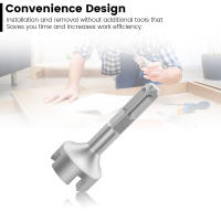1/2Pcs Juego De Pernos De Tierra Forjados En Acero Con Diámetro Interno De 21mm Y Alta Dureza Herramienta De Martillo SDS Para Trabajos De Carpintería Y Bricolaje - details 5