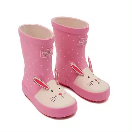 Botas agua flexible Osito by Conguitos 112001 en tres diseños: tigre, conejo y oso. - 1