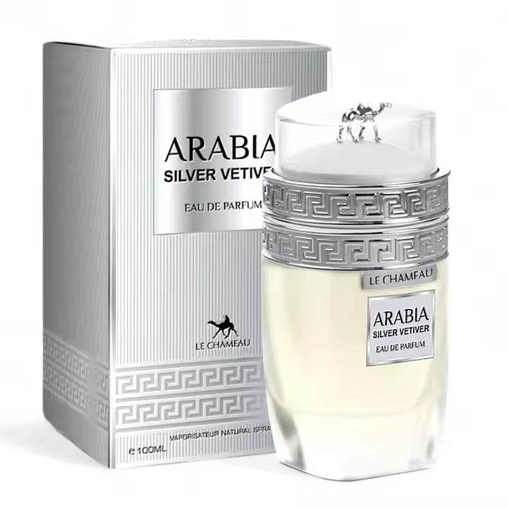Le Chameau Emper Arabia Silver Vetiver For Men Eau de Parfum 100 Ml - 1