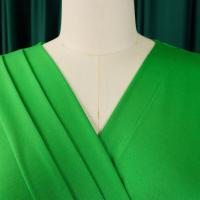 Vestido Elegante Para Oficina Para Mujer Con Cuello En V Manga Corta Cinturón Ajustado Recto Midi Formal Ropa De Negocios Para Mujer - details 5