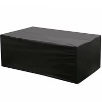 Funda de Mesa rectangular Oxford para muebles de Jardín with Protección UV (Negro)-242*162*100cm - details 0
