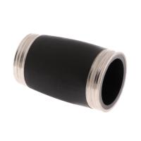 Tooyful Tubo De Barro De Aleación De Zinc Ajustable Para Clarinete Bb Piezas De Repuesto Para Instrumentos De Viento Negro 50mm - details 0