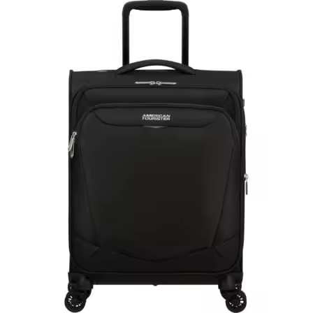 Maleta de Cabina American Tourister SummerRide Spinner 55cm/ 55x40x23cm/ 4 Ruedas/ Negra - 1