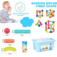 Bloques De Construcción Magnéticos Para Niños Juguete Educativo STEM Montessori Regalo De Cumpleaños Juguetes Educativos Para Niños - details 5