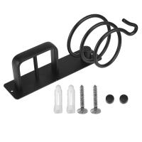 Soporte De Secador De Pelo De Aluminio Espacial Para El Baño Estante De Almacenamiento Para Linterna Y Rizador Pared Montado Accesorios De Baño - details 0