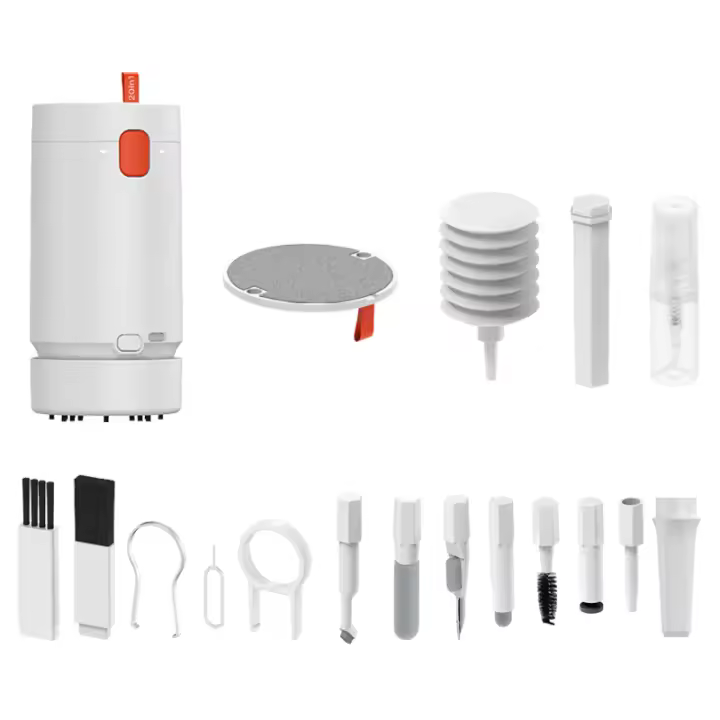 Kit De Limpieza Multifuncional 21-en-1 Para Auriculares Y Teclado Con Cepillo Para Pantalla Y Retirador De Teclas - 1