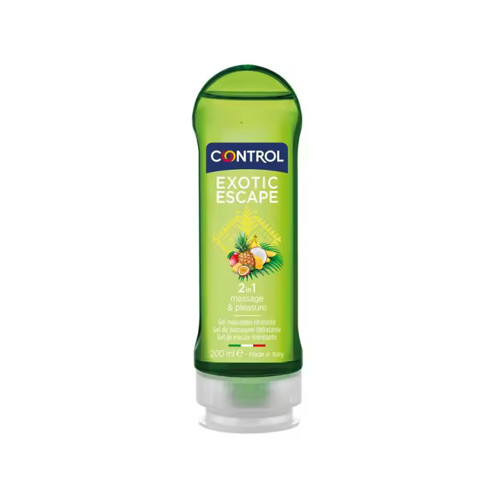 CONTROL EXOTIC ESCAP 2 IN 1 MASSAJE & PLEASURE GEL 200 ML I+ - 1