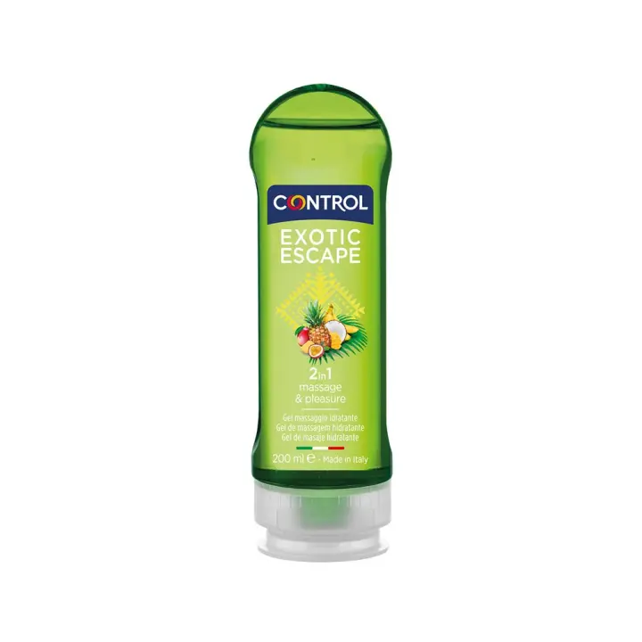 CONTROL EXOTIC ESCAP 2 IN 1 MASSAJE & PLEASURE GEL 200 ML I+ - 1