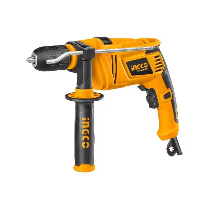 ID6538-2 - TALADRO PERCUTOR 650 W- PORTABROCAS AUTOMATICO MARCA INGCO - 1