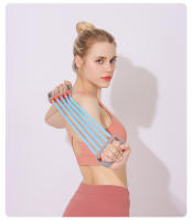 Set De Ejercicio Corporal Completo Con Expansor De Pecho Y 5 Cuerdas De Resistencia Removibles Para Pilates Push Ups Y Entrenamiento Muscular Fortalecimiento De Músculos - details 9
