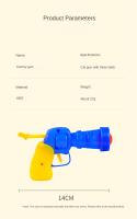 Pistola De Juguete Para Mascotas Con Bolas De Peluche Y Ping Pong Autoalivio Para Gatos Y Perros Juguete Interactivo Para Estimular El Interés De Caza - details 5