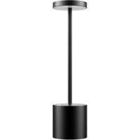 Lámpara de Mesa con USB Recargable – 3 Tonos de Luz (Cálida, Blanca, Neutra) – 1.5W 80LM 1200mAh – Encendido por Botón + Control Táctil Superior – Luz de Lectura o Mesita de Noche - Blanca o Negra - details 3