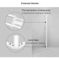 Lámpara De Piso Inteligente Tuya RGB 180cm Blanca Control Remoto APP Luz De Ambiente Moderna Para Festivales Y Decoración LED - details 11