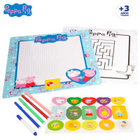 Peppa Pig - Mochila infantil Peppa Pig con cuaderno de actividades, Ejercicios para colorear, Rotuladores, 8 personajes de cartón, Juguete para niños y niñas, Regalo a partir de 3 años - details 4