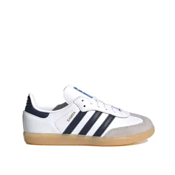 adidas gazelle silver green womens Adidas - Samba LT Sneaker in Semi Blue Burst & Cloud White main image 0