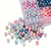 Juego De Perlas Imitación Gradiente De Sirena Con 15 Celdas Set De Alrededor De 900 Piezas Para Fabricación De Joyas - details 8