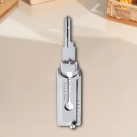 Kit De Herramientas De Mantenimiento Y Reparación SS001 De Acero Inoxidable Con Decoder De Llaves Y Kit De Recogida De Anillo O Herramienta De Gancho Para Precisión En El Trabajo - details 3