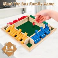 Juego De Dados De Madera 2-en-1 Juego De Mesa Para Fiestas Familiar Juego De Ajedrez De Colores Multicolores Ideal Para Reuniones Familiares - details 0
