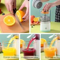 Eléctrico Exprimidor De Jugo Portátil Máquina De Batir Frutas USB Recargable Exprimidor Automático De Limón Zumo Fresco Batidora De Shakes - details 3