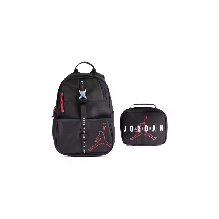 MOCHILA + NECESER NIKE JORDAN 3 I24 NEGRO NAMOVI2475AD - 1