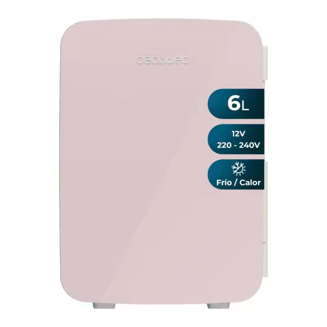 Cecotec Frigorífico Bolero MiniCooling 6L Bahamas Pink - 1