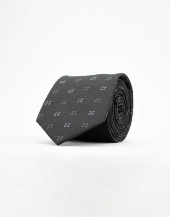 CORBATA ESTAMPADO GEOMETRICO ROMBO - 1