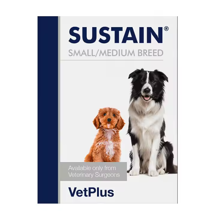 SUSTAIN  ALIMENTO COMPLEMENTARIO PARA PERROS PEQUEÑOS Y MEDIANOS 30 SOBRES - 1