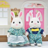 Casa De Muñecas Miniatura 1:12 DIY Con Familia De Animales Del Bosque Regalo Para Niños Material Plástico Tema Anime - details 1