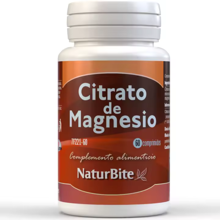 NaturBite. El mejor Citrato de Magnesio. Para la Salud Cardiovascular y el Bienestar Mental - 1