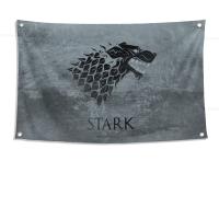 Bandera De Poliéster Stark Con Cuatro Agujeros Para Decoración Exterior Aesthetic Room Decor Material De Palo De Bambú - details 7