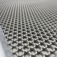 Alfombra De Limpieza Para Gato Con Diseño De Doble Capa Celdas De Miel Antideslizante Lavable Para Toilette De Mascotas Caja De Arenero - details 9