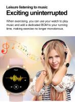 1.43” AMOLED screen, Bluetooth calling, rest screen always on, functional watch, voice control, customize dial, check weather, play music, heart rate view, health view, blood oxygen view, heart rate view - details 16