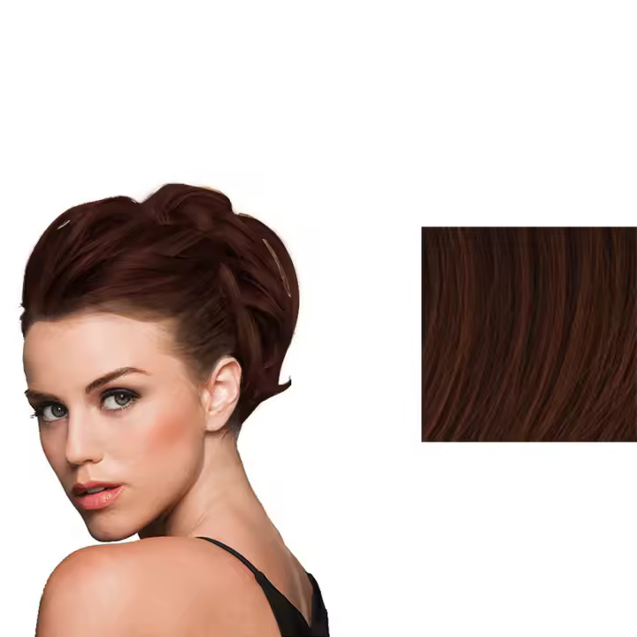 Castaño Caoba Cobrizo Hairdo Style A Do & Mini Do Elastic Para Cabello - 1