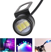 Luz LED Eagle Eye, Luz anti-niebla DRL, Luz de circulación Diurna de 12 V, ajuste universal para motortetas, 1 Par, color Blanco - details 0