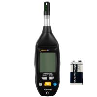 PCE Instruments Termohigrómetro con Bluetooth / Pantalla LCD / Pila alcalina / Desconexión automática / Rosca para montaje en trípode / Rango hasta 60 °C / Temperatura y humedad ambiental, punto de rocío y temperatura de bulbo húmedo PCE-555BT - details 2