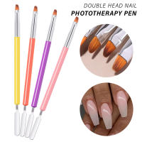 LULAA Pincel De Uñas Doble Final Para Arte De Uñas Y Extensión De Gel Adecuado Para Salón De Uñas Y DIY De Arte De Uñas - details 2