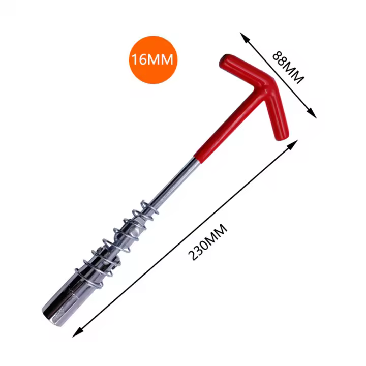 Herramienta De Remoción De Encendido Universal 14mm/16mm/21mm Con Llave De 360 Grados Rotación Soporte De Reparación Automotriz - 1